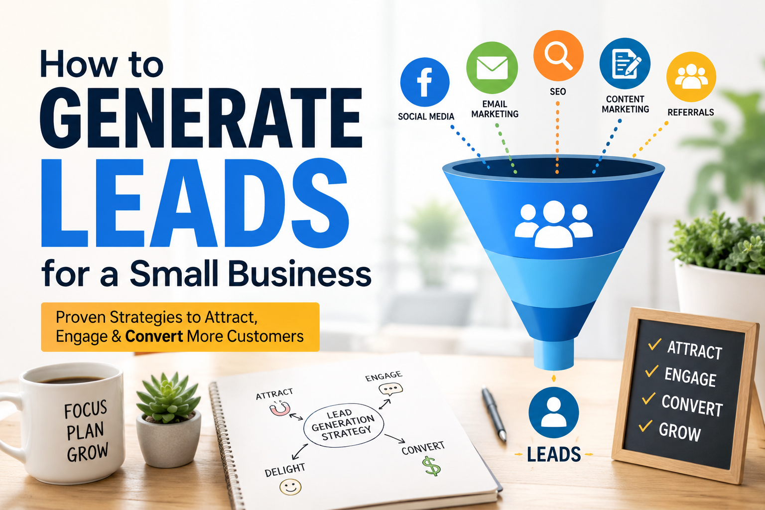 Generate Leads Small Business Strategies