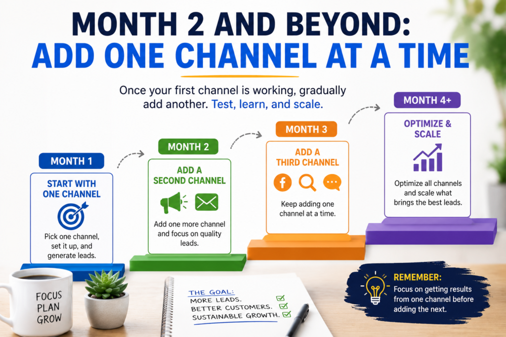 Month-by-Month Channel Growth Plan