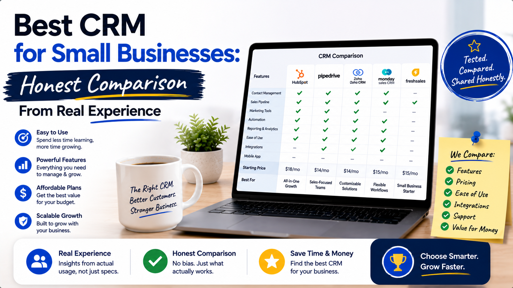 best CRM for Small Businesses