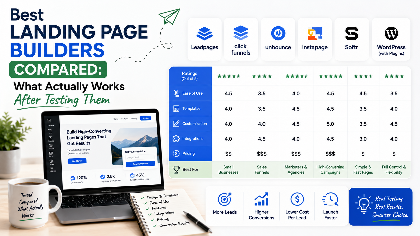 landing page builders