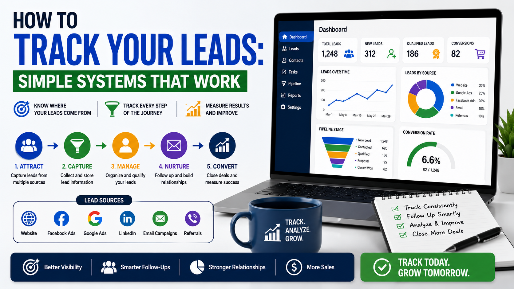 track your leads